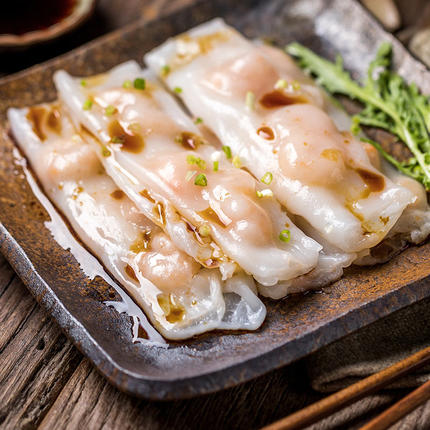 AsianChoice速冻虾肠粉200g广式肠粉早餐